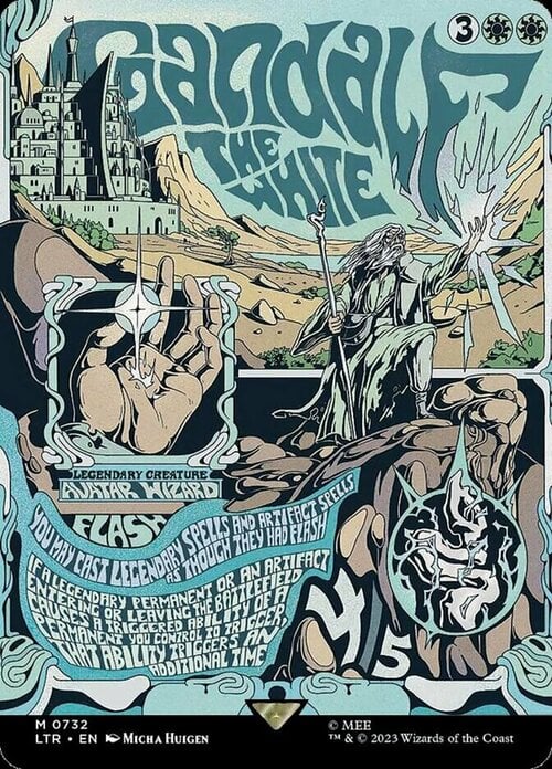 Gandalf the White Card Front