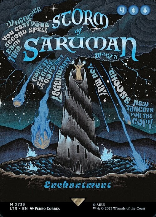 Storm of Saruman Card Front