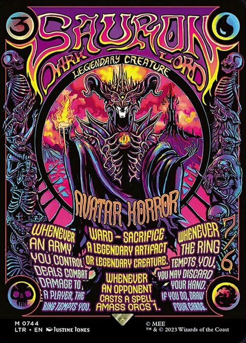 Sauron, the Dark Lord Card Front