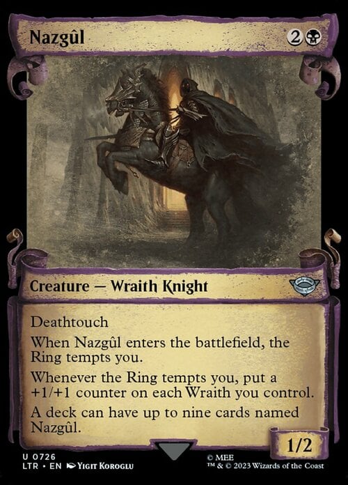 Nazgûl Card Front