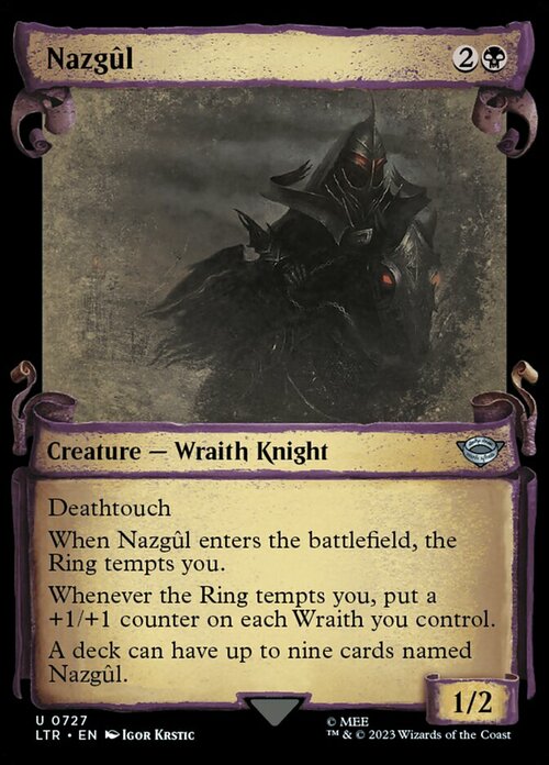 Nazgûl Card Front