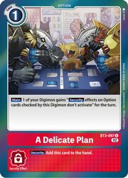 A Delicate Plan · Resurgence Booster Reprint BT3-097