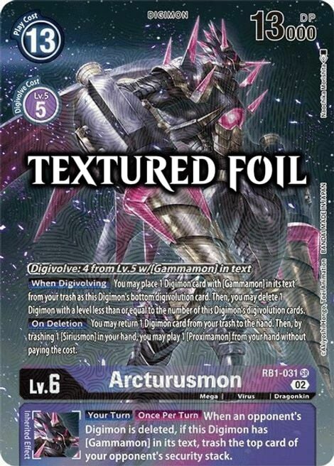 Arcturusmon Card Front