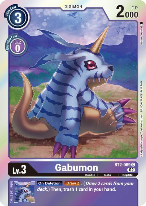 Gabumon Card Front
