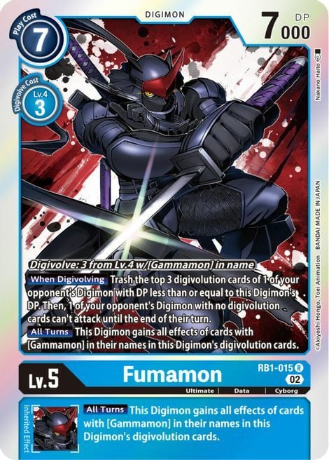 Fumamon Card Front