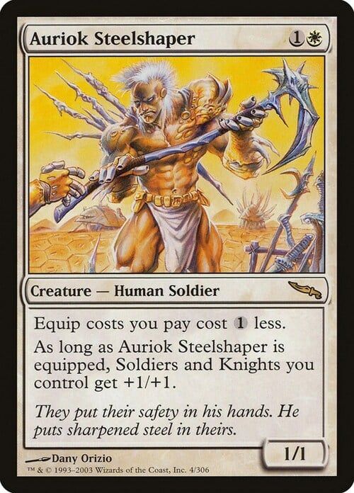 Auriok Steelshaper Card Front