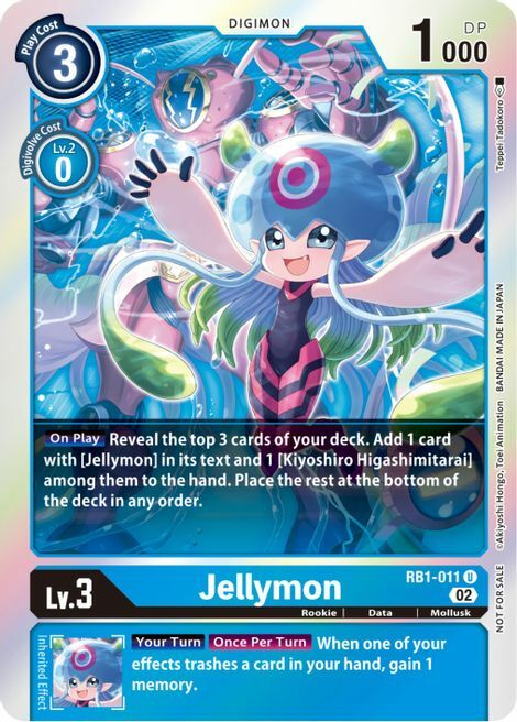 Jellymon Card Front