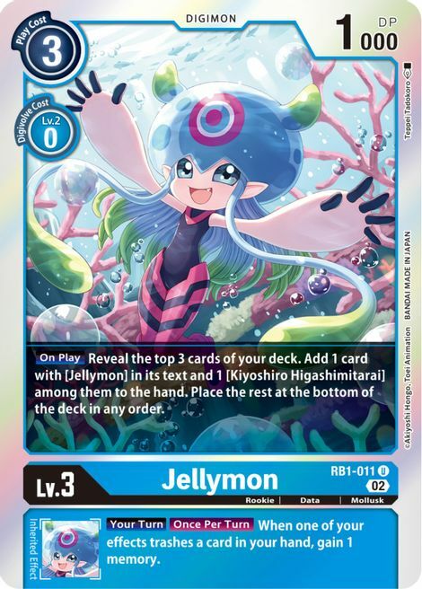Jellymon Card Front