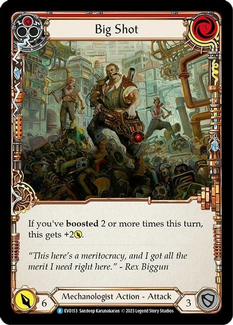 Big Shot Card Front