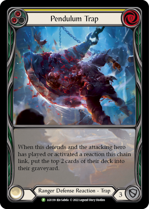 Trappola a Pendolo Card Front