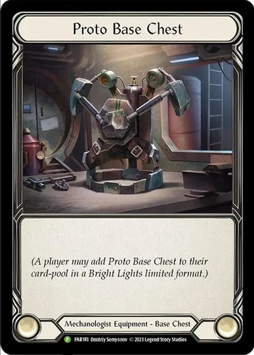 Proto Base Chest Card Front
