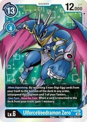 UlforceVeedramon Zero · Resurgence Booster Reprint P-048