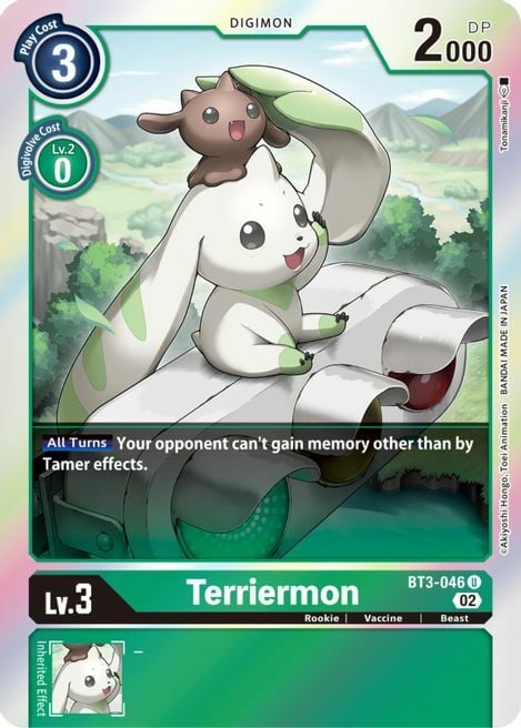 Terriermon Card Front