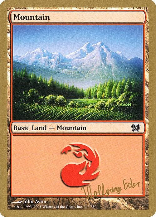 Mountain Card Front