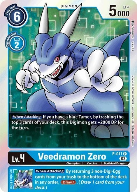 Veedramon Zero Card Front
