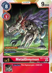 MetalGreymon · Resurgence Booster Reprint BT1-114