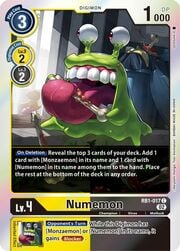 Numemon · Resurgence Booster Reprint RB1-017