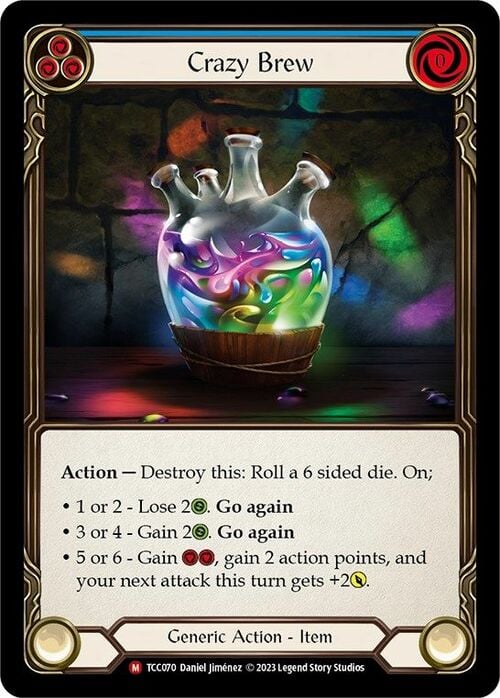 Crazy Brew Card Front