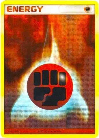 Fighting Energy Card Front
