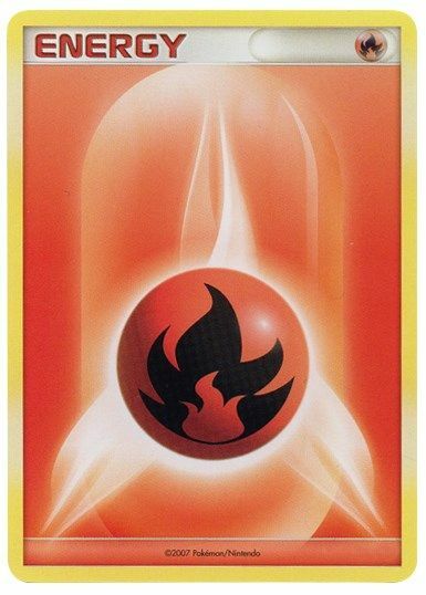 Fire Energy Card Front