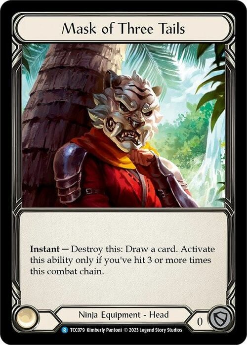 Mask of Three Tails Card Front