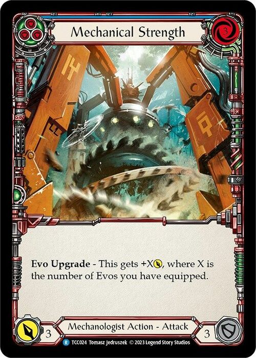 Mechanical Strength - Blue Card Front