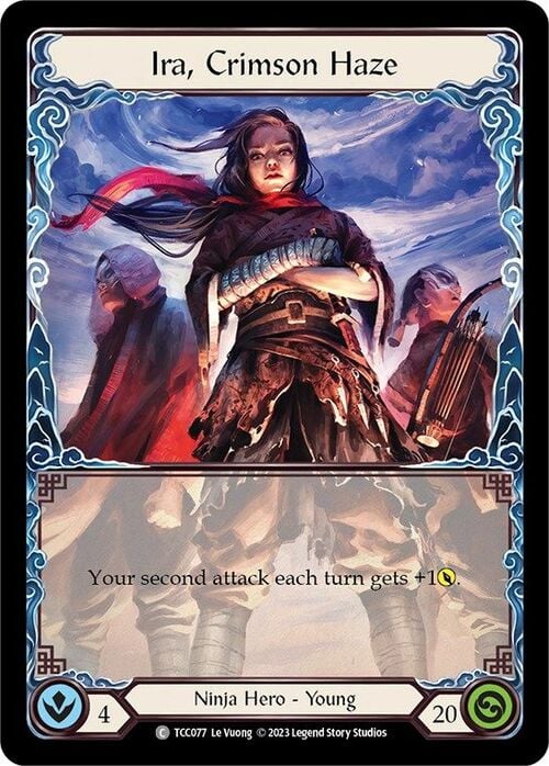 Ira, Crimson Haze Card Front