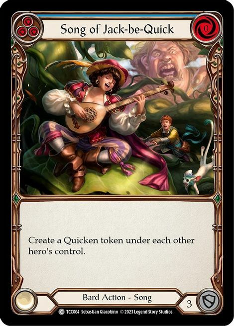 Song of Jack-be-Quick Card Front
