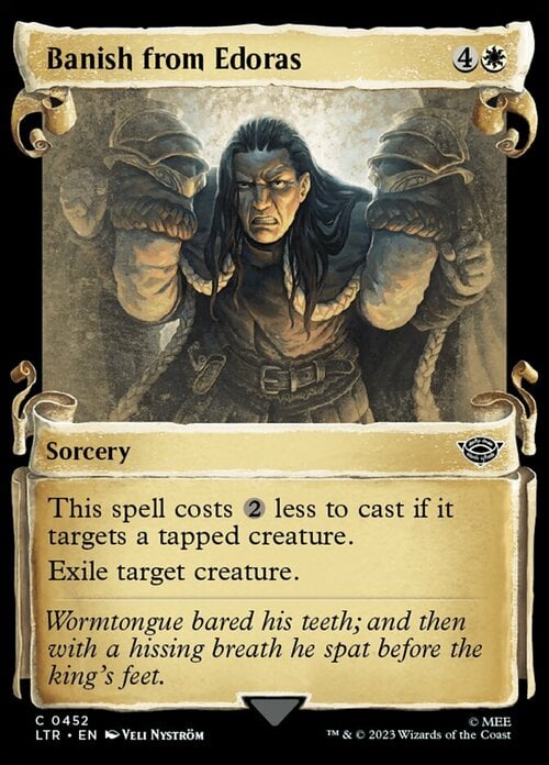 Banish from Edoras Card Front