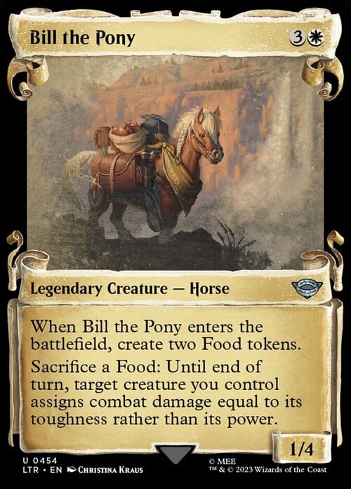 Bill the Pony Card Front
