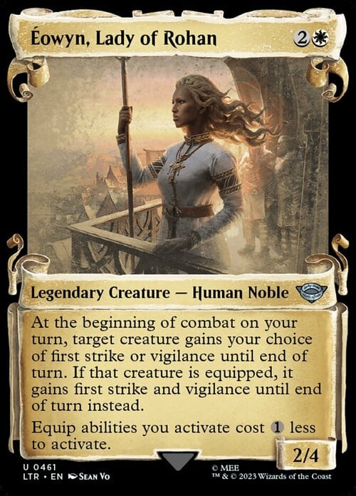 Éowyn, Signora di Rohan Card Front