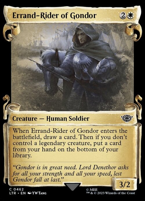 Messaggero di Gondor Card Front