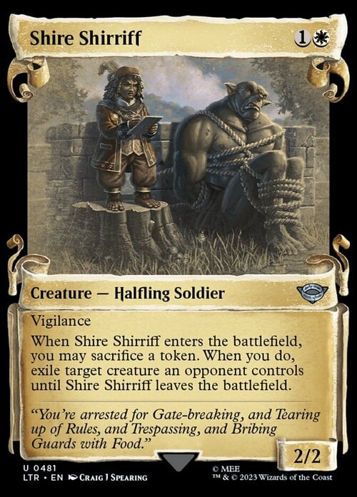 Shire Shirriff Card Front