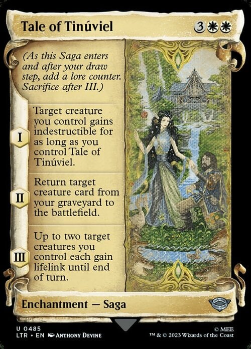 Storia di Tinúviel Card Front