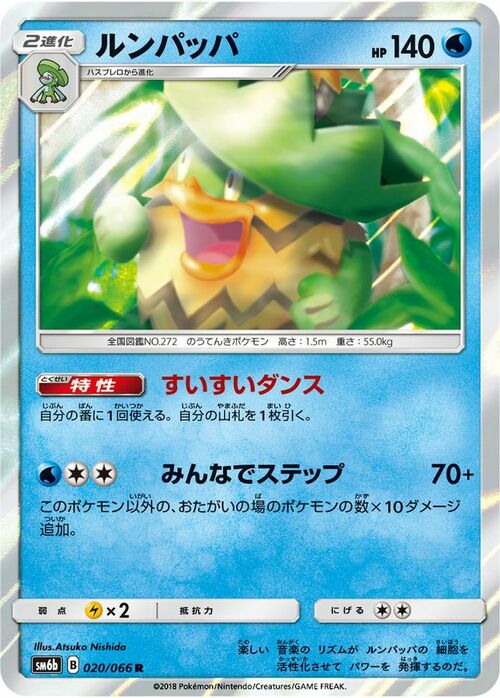 Ludicolo Card Front
