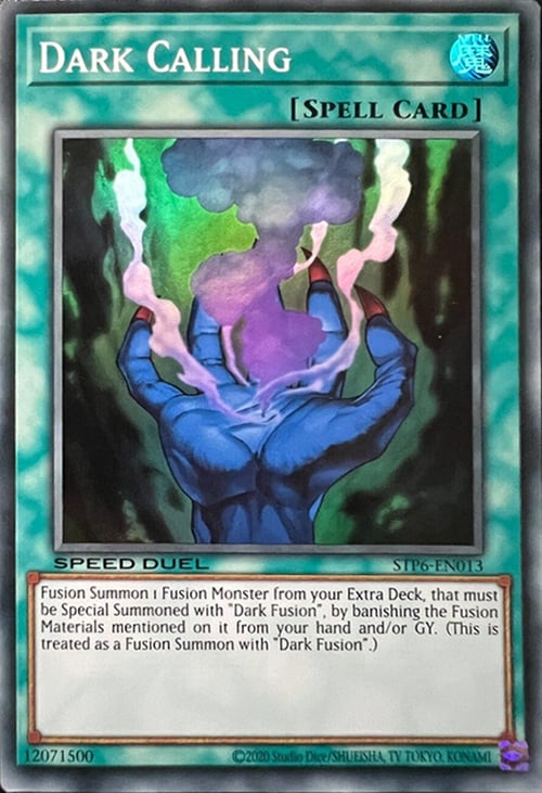 Dark Calling Card Front