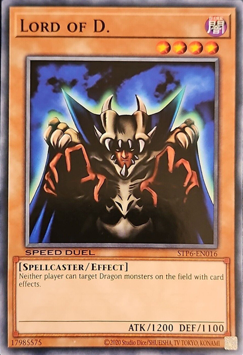 Lord of D. Card Front