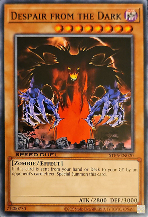 Despair from the Dark Card Front