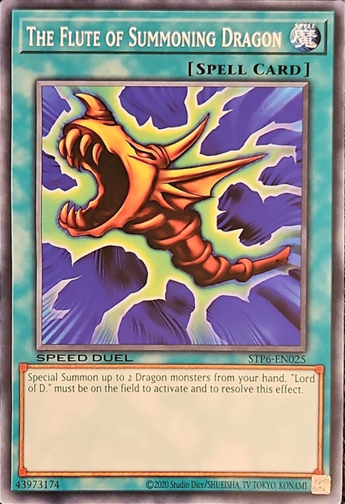 Flauto Evoca-Draghi Card Front