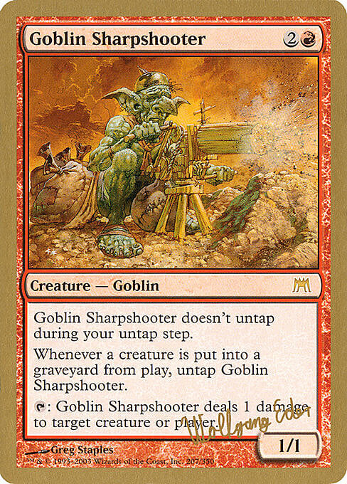 Goblin Sharpshooter Card Front