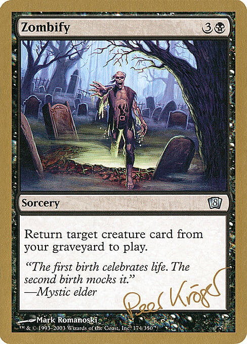 Zombify Card Front