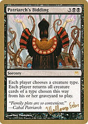 Patriarch's Bidding we161