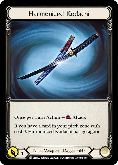 Harmonized Kodachi Card Front