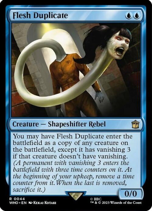 Flesh Duplicate Card Front