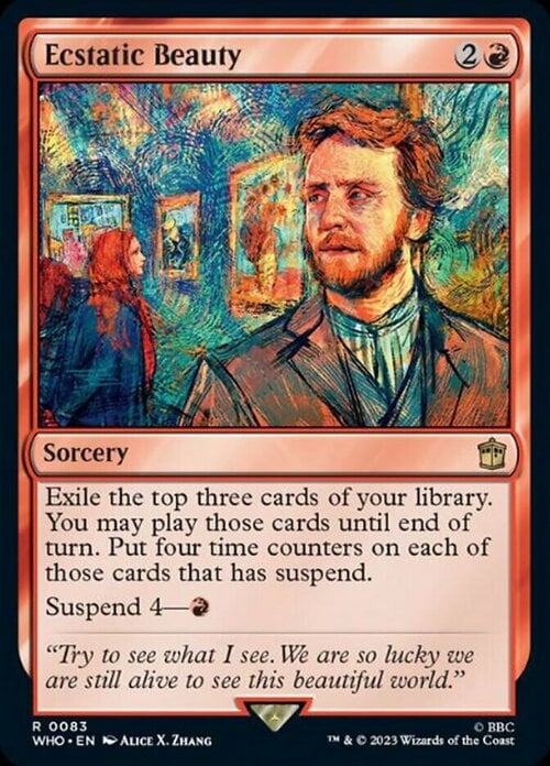 Ecstatic Beauty Card Front