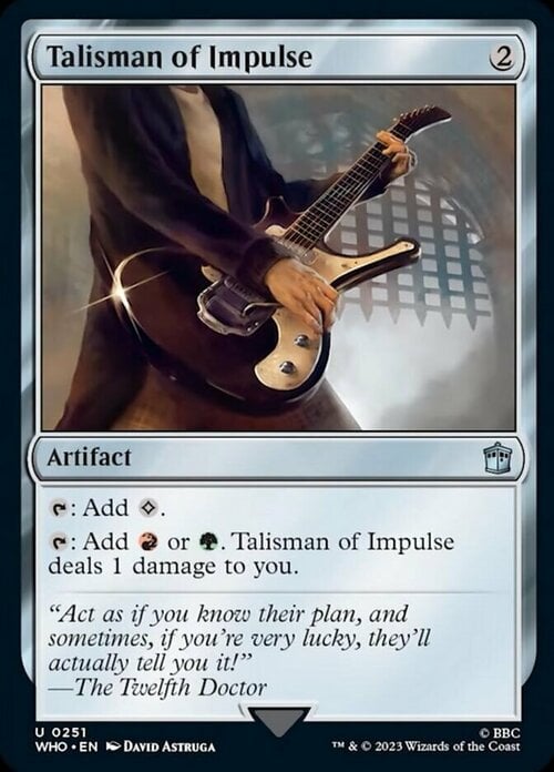 Talisman of Impulse Card Front
