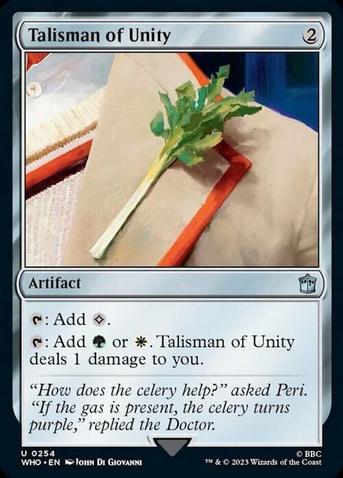 Talisman of Unity Card Front