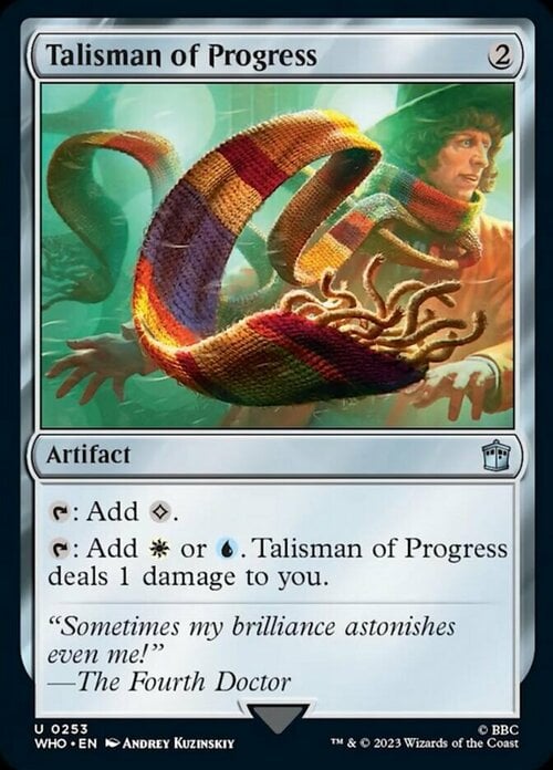 Talisman of Progress Card Front