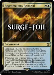Regenerations Restored · Surge Foil 756