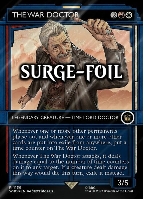 The War Doctor Card Front